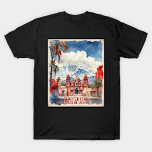 Tepotzotlan Estado de Mexico Vintage Tourism Travel T-Shirt